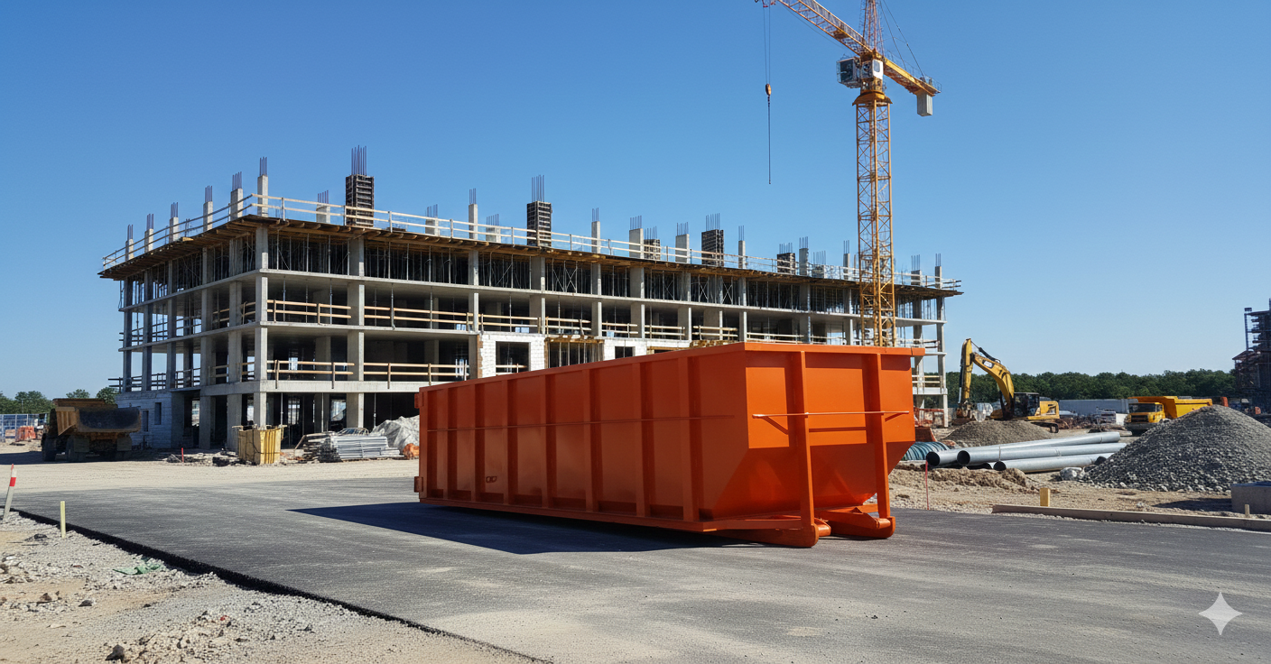 Dumpster rental for industrial waste