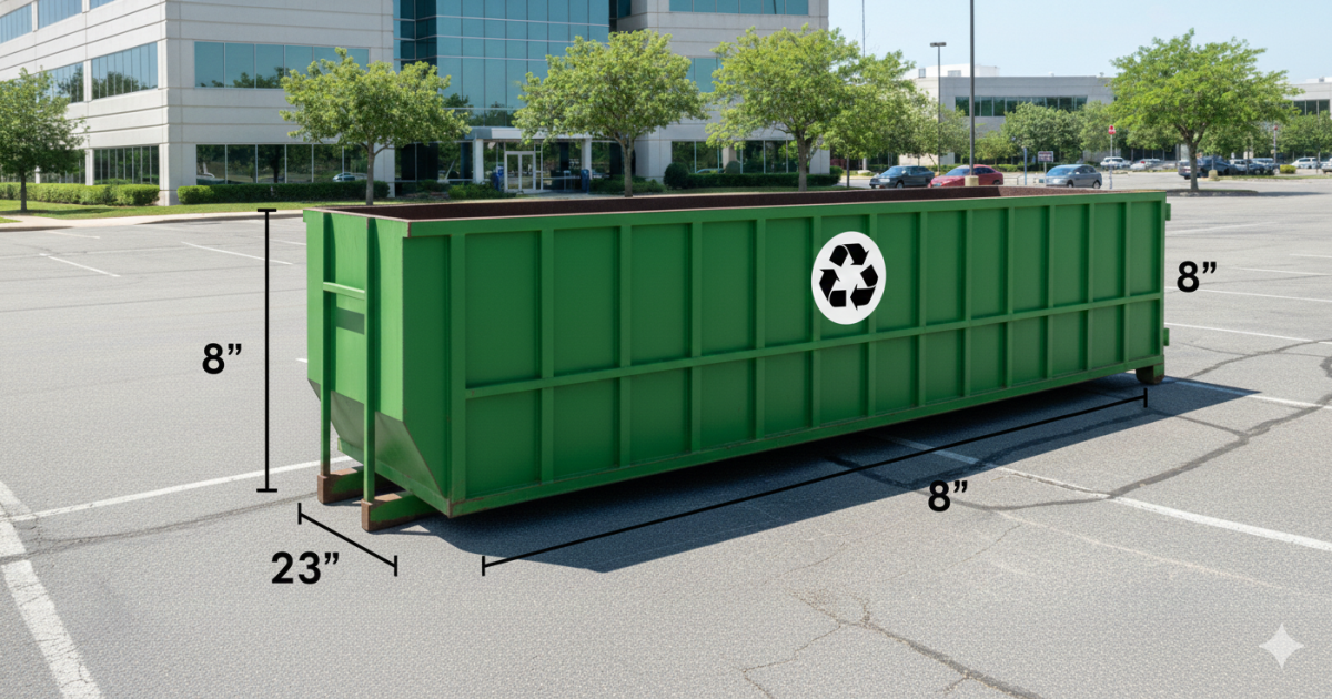 Location conteneur déchets verts